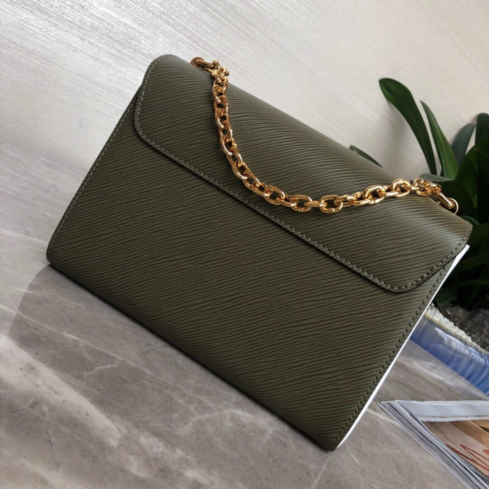 Louis Vuitton Twist MM Green M53597