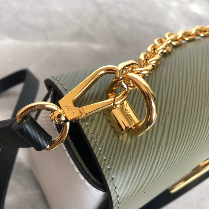 Louis Vuitton Twist MM Green M53597