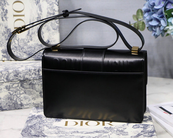 Dior 30 Montaigne Calfskin Bag Black M9203