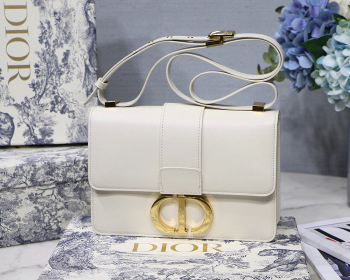 Dior 30 Montaigne Calfskin Bag Off-white M9203