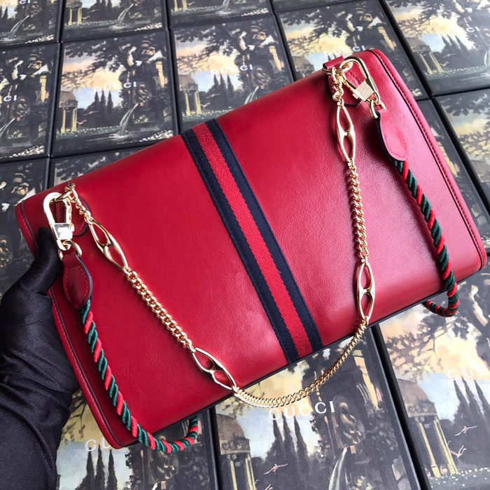 Gucci Rajah Medium Shoulder Bag Red 564697