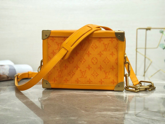 Louis Vuitton Denim Soft Trunk Yellow M44723