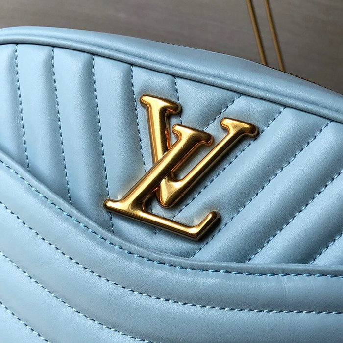 Louis Vuitton New Wave Camera Bag Blue M53682