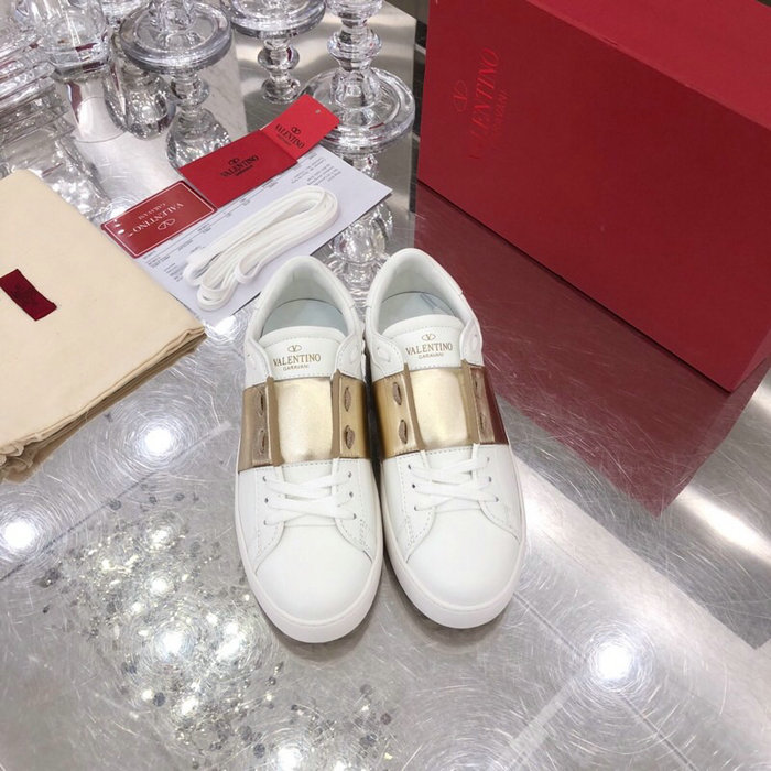 Valentino Garavani Leather Sneakers White VS19061