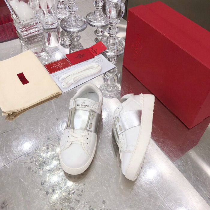 Valentino Garavani Leather Sneakers White VS19062