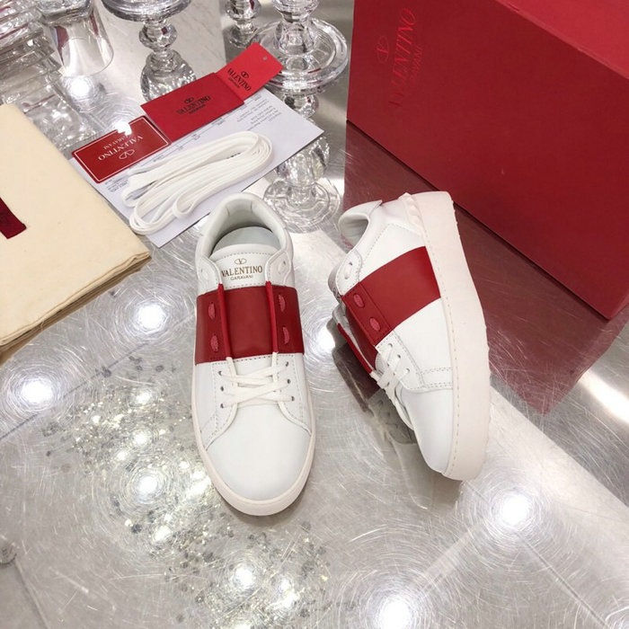 Valentino Garavani Leather Sneakers White VS19066