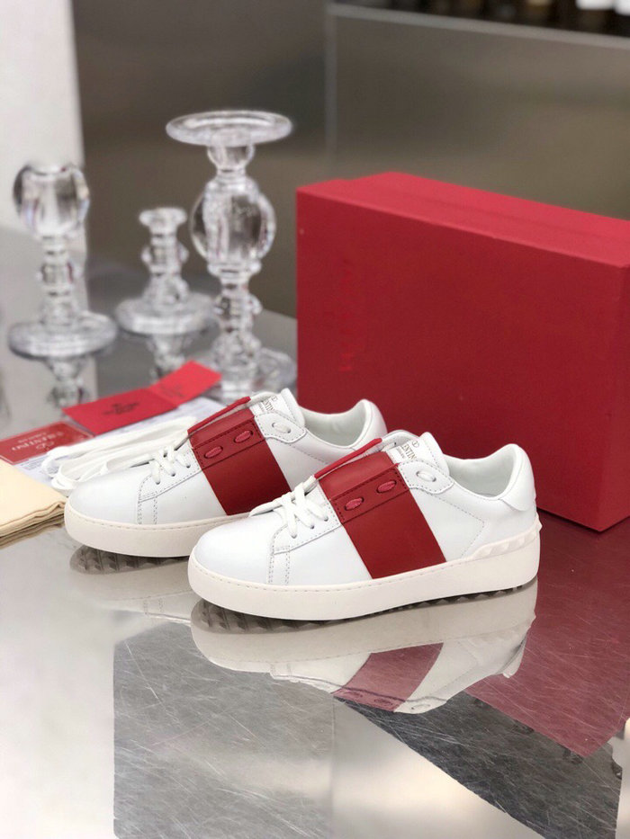 Valentino Garavani Leather Sneakers White VS19066