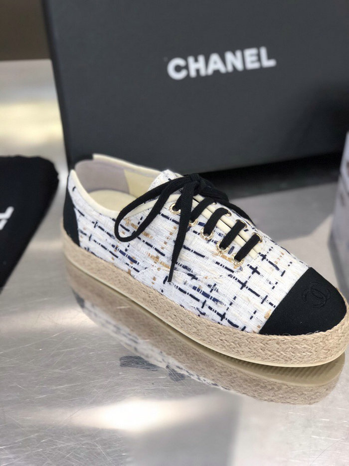 Chanel Tweed Sneakers C18062