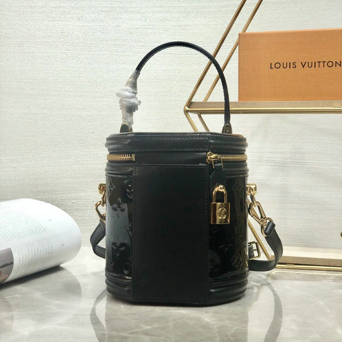 Louis Vuitton Monogram Vernis Cannes Black M53997