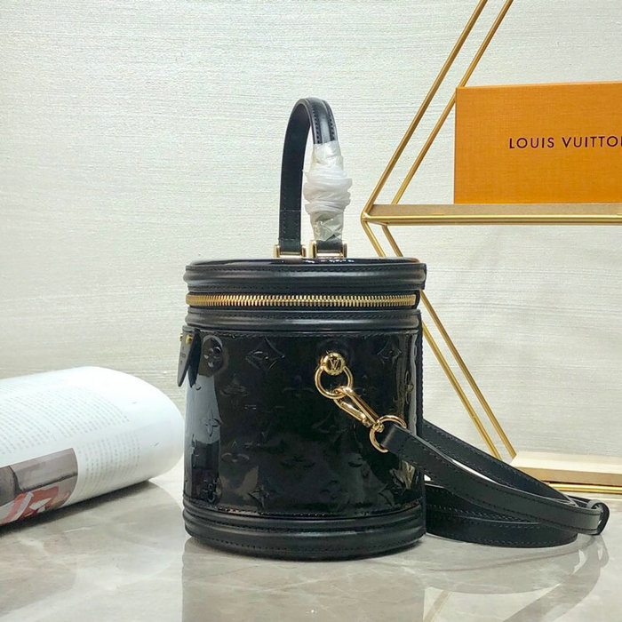 Louis Vuitton Monogram Vernis Cannes Black M53997