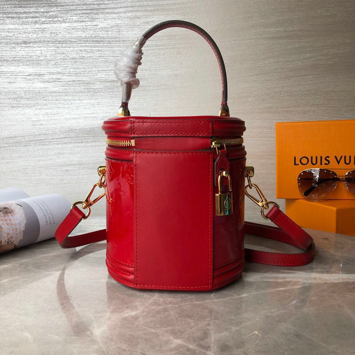 Louis Vuitton Monogram Vernis Cannes Red M53997