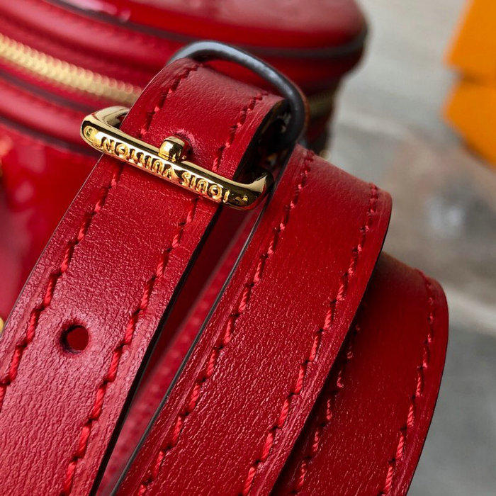 Louis Vuitton Monogram Vernis Cannes Red M53997