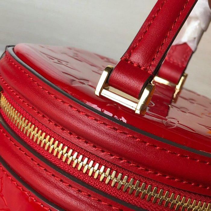 Louis Vuitton Monogram Vernis Cannes Red M53997