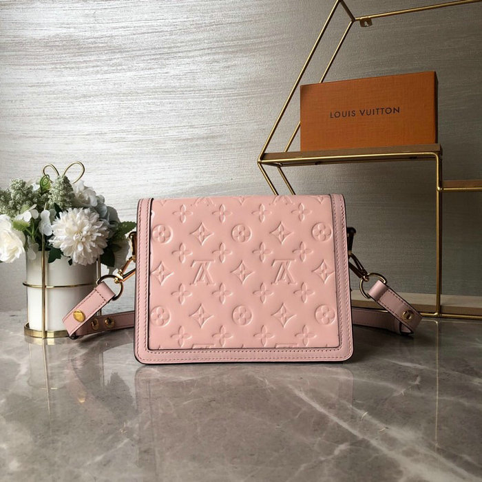 Louis Vuitton Monogram Vernis Mini Dauphine Pink M44580