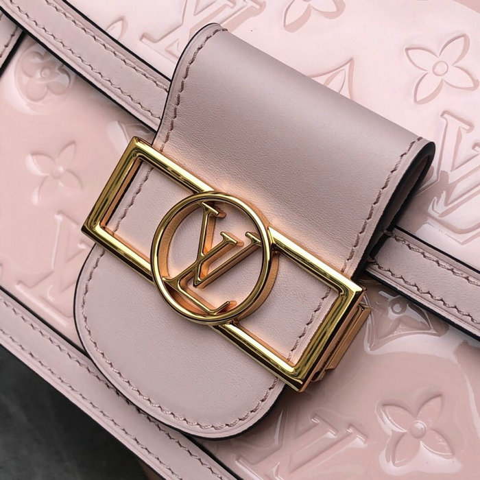 Louis Vuitton Monogram Vernis Mini Dauphine Pink M44580