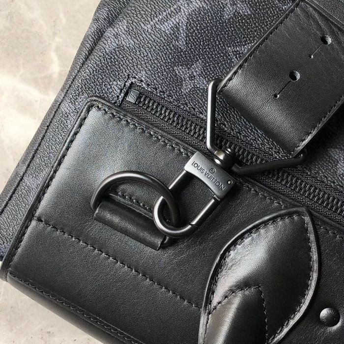 Louis Vuitton Monogram Eclipse Steamer PM M44473