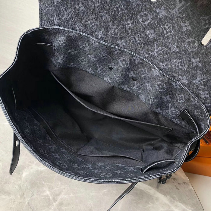 Louis Vuitton Monogram Eclipse Steamer PM M44473