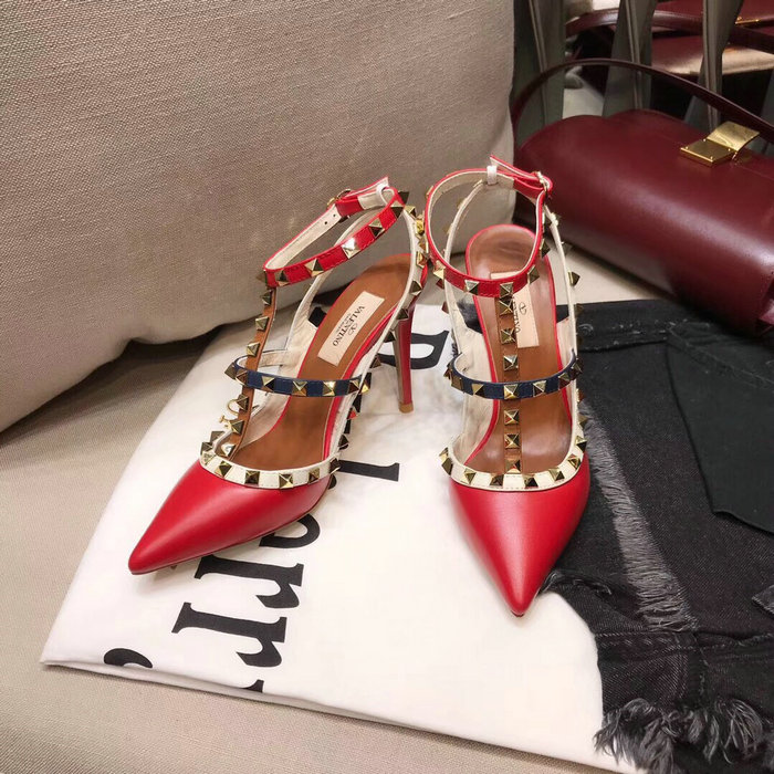 Valentino Rockstud Caged Pump 95MM VS06071