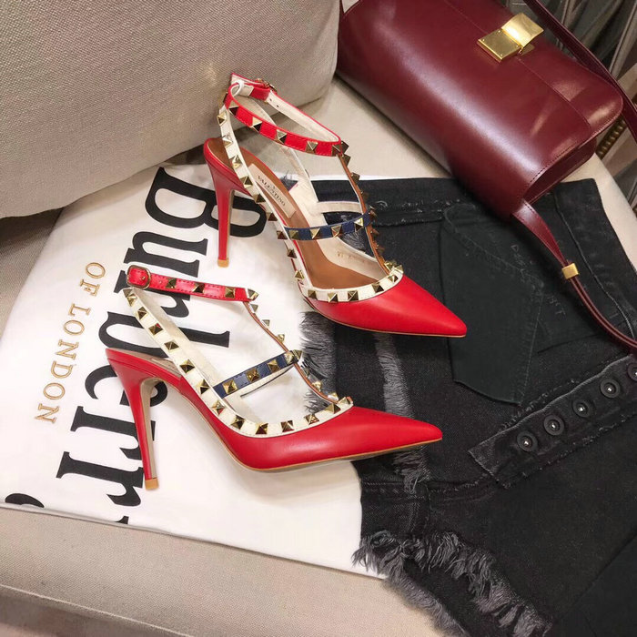 Valentino Rockstud Caged Pump 95MM VS06071