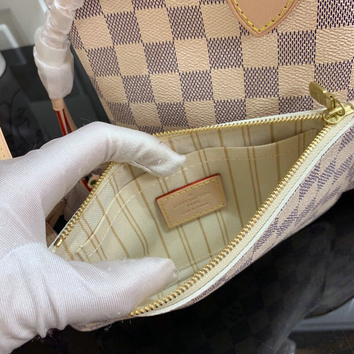 Louis Vuitton Damier Azur Canvas Neverfull PM N41000