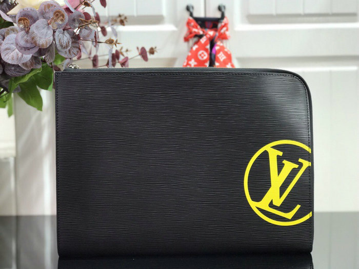 Louis Vuitton Epi Leather Pochette Jour GM Black M68199