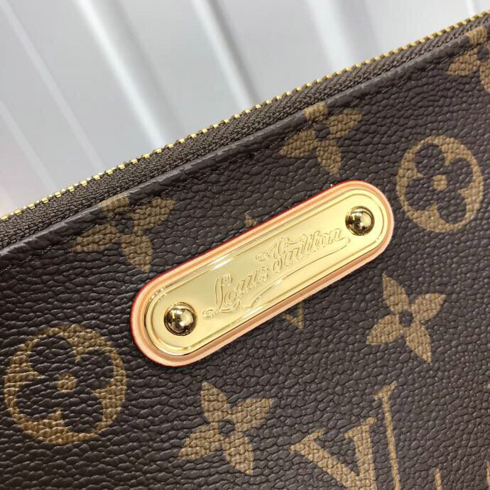 Louis Vuitton Monogram Canvas Milla MM Pochette M60094