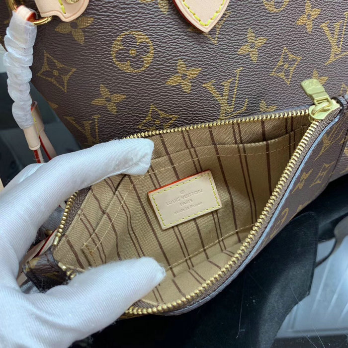 Louis Vuitton Monogram Canvas Neverfull PM Beige M41000