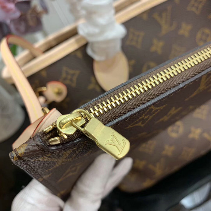 Louis Vuitton Monogram Canvas Neverfull PM Beige M41000