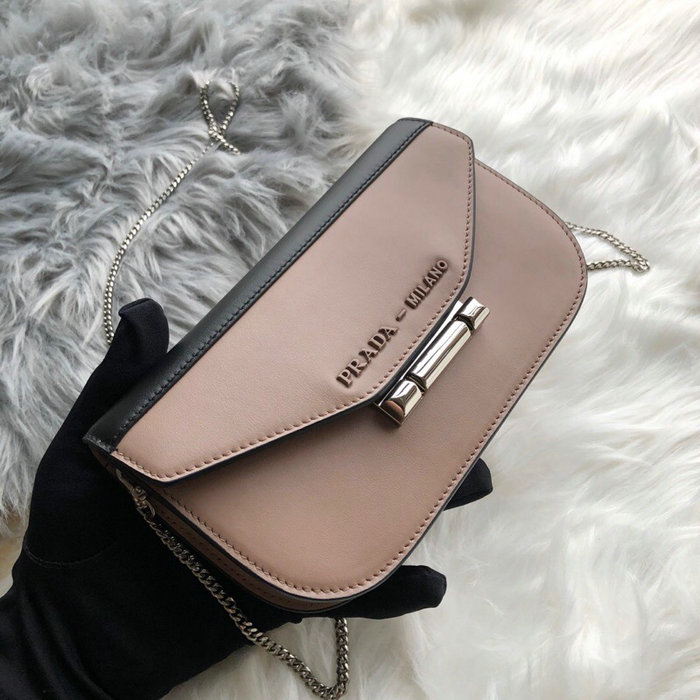 Prada Sybille Leather Mini Bag Pink 1DH011