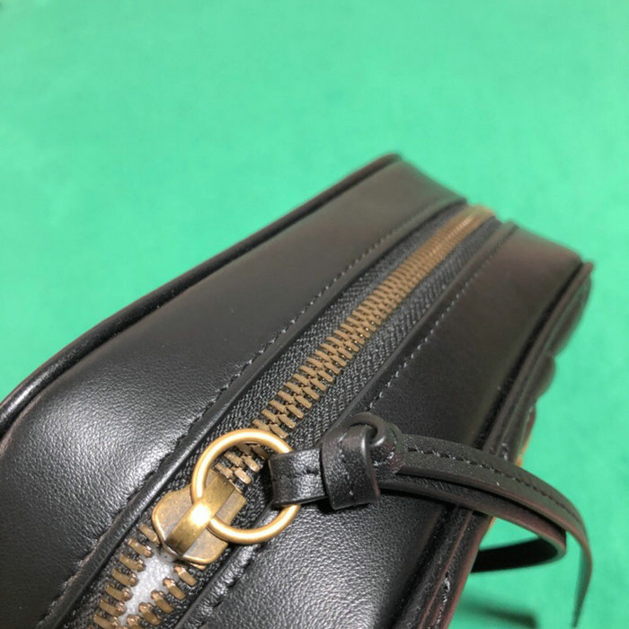 Gucci GG Marmont Matelasse Mini Bag Black 448065