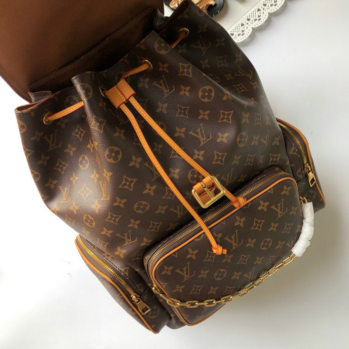 Louis Vuitton Monogram Canvas Backpack Trio M44658