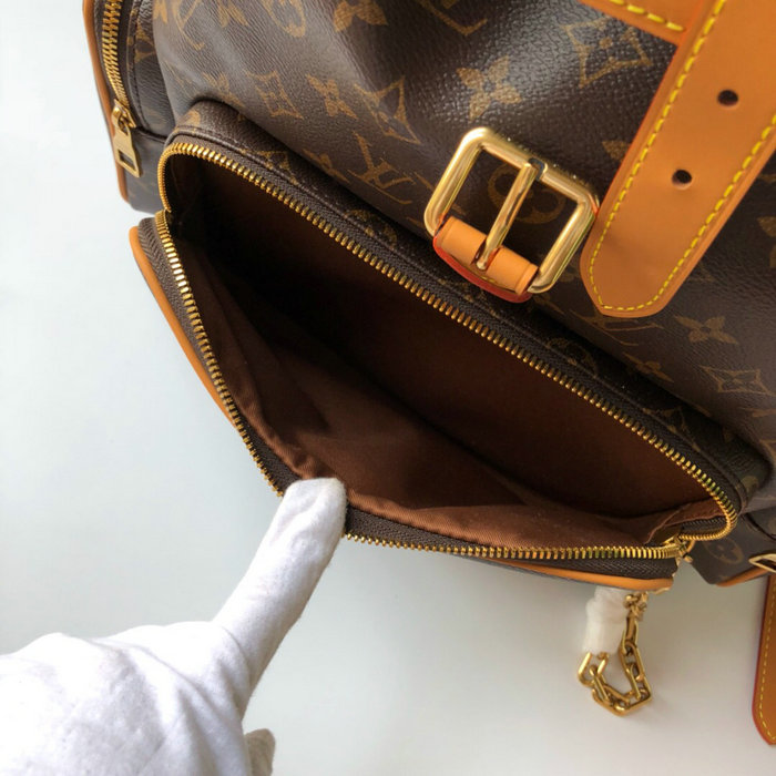 Louis Vuitton Monogram Canvas Backpack Trio M44658