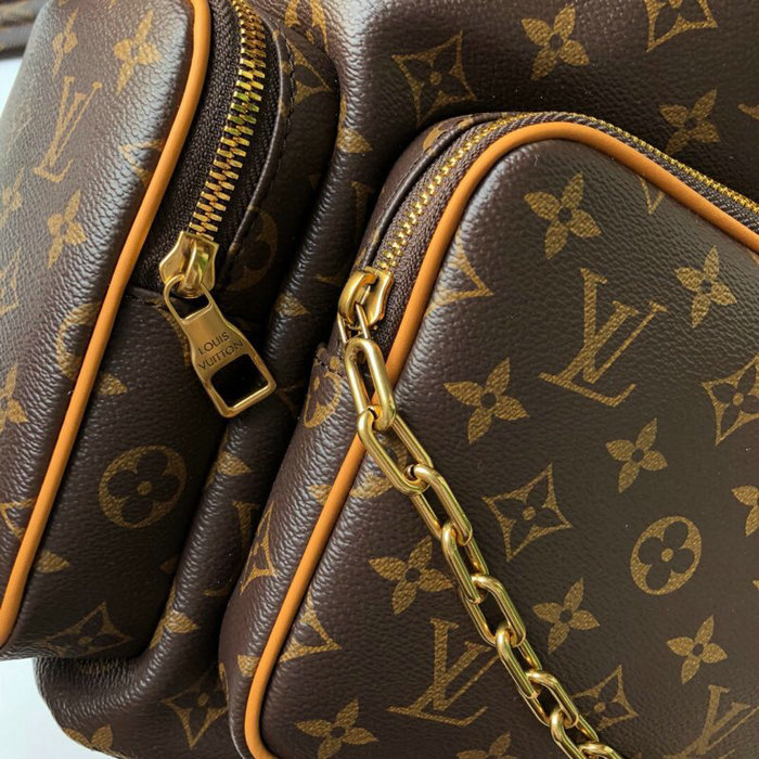 Louis Vuitton Monogram Canvas Backpack Trio M44658