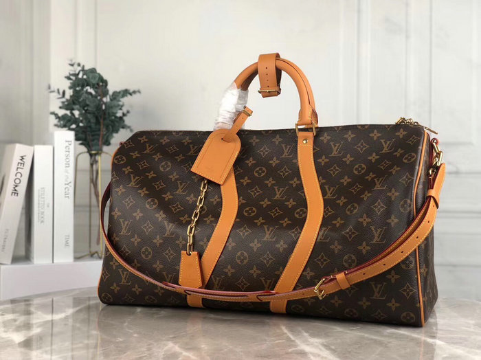 Louis Vuitton Monogram Canvas Keepall Bandouliere 50 M44474