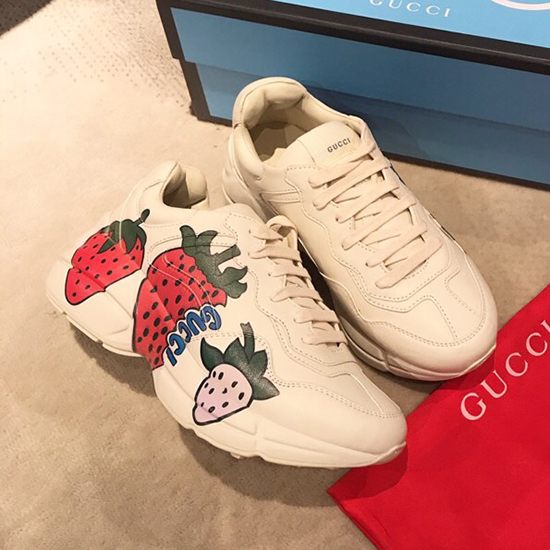 Rhyton Gucci Leather Sneaker 27073