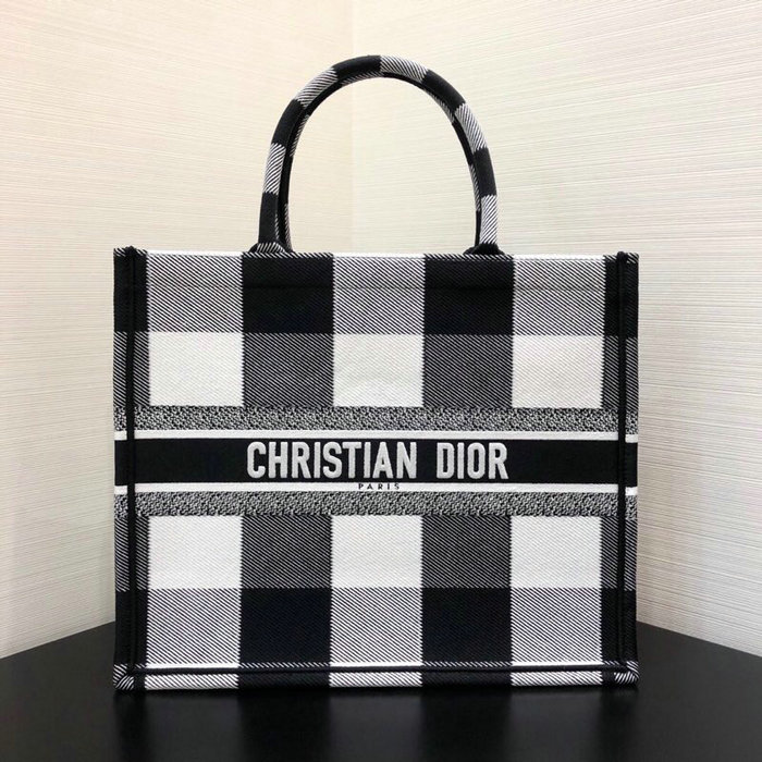 Dior Oblique Book Tote Black D07084