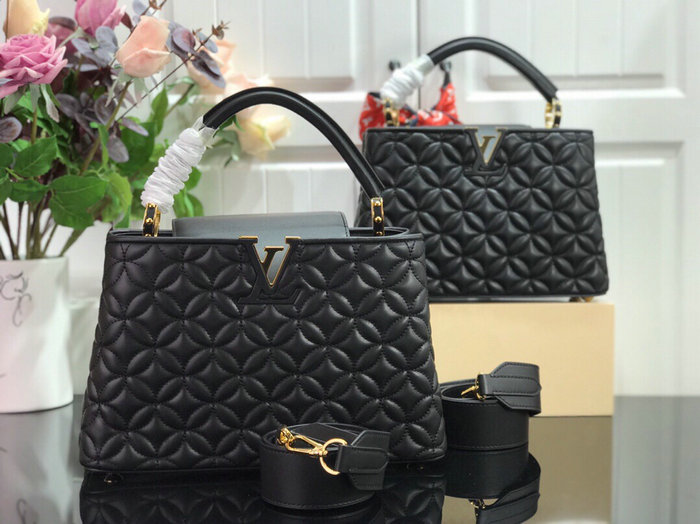 Louis Vuitton Capucines BB Black N94517