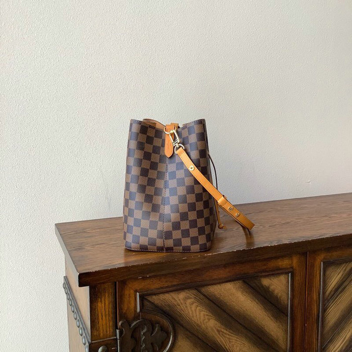 Louis Vuitton Damier Ebene Canvas Neonoe Yellow N40198