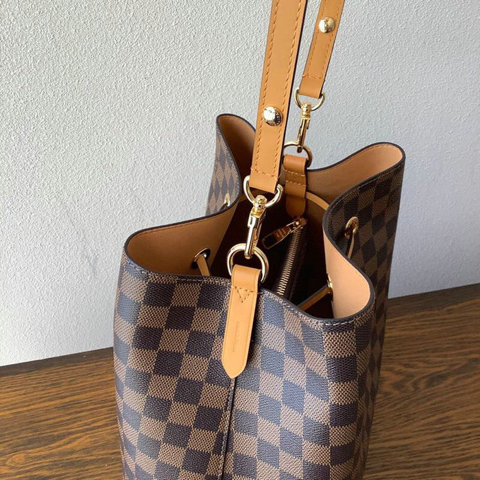 Louis Vuitton Damier Ebene Canvas Neonoe Yellow N40198