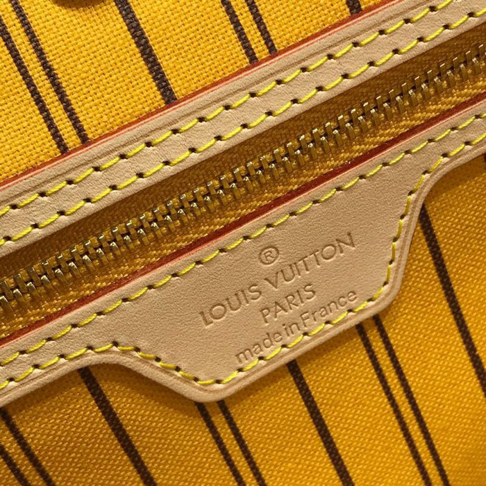 Louis Vuitton Monogram Canvas Neverfull GM Yellow M40990