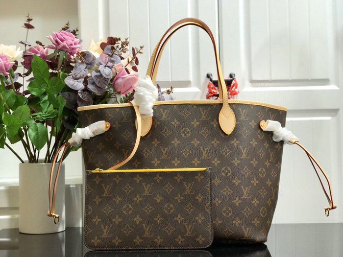 Louis Vuitton Monogram Canvas Neverfull PM Yellow M41000