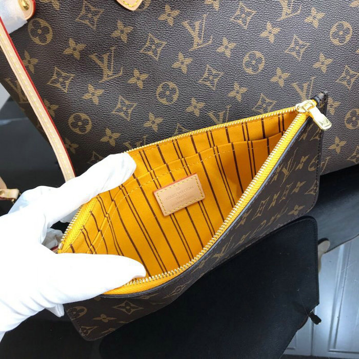 Louis Vuitton Monogram Canvas Neverfull PM Yellow M41000