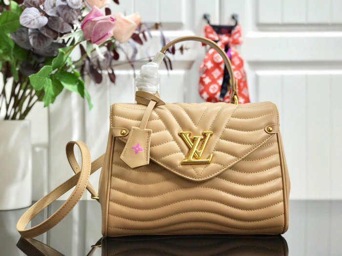 Louis Vuitton New Wave Top Handle Bag Beige M53931