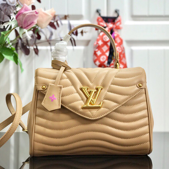 Louis Vuitton New Wave Top Handle Bag Beige M53931