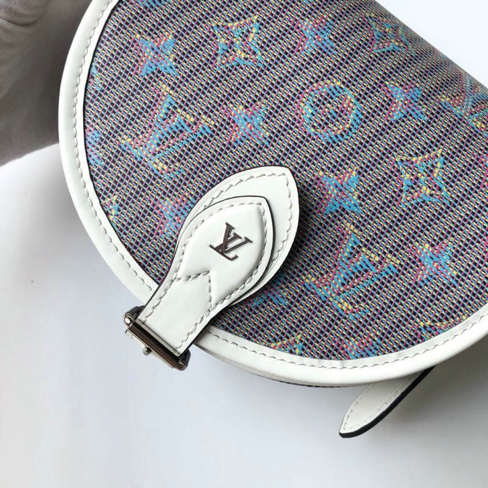 Louis Vuitton Printed Calf Leather Tambourin M55459