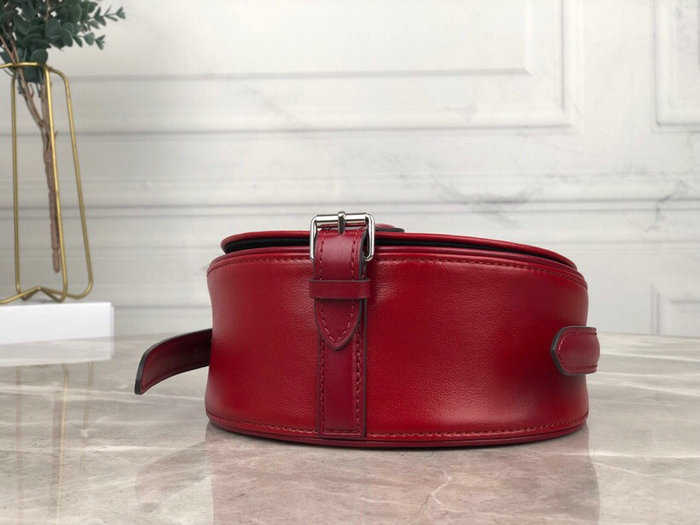 Louis Vuitton Smooth Calf Leather Tambourin Red M55505