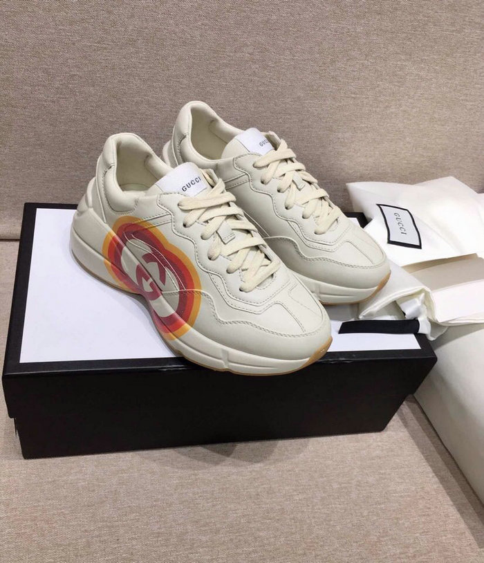 Rhyton Gucci Leather Sneaker GS14081