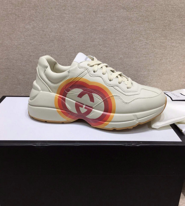 Rhyton Gucci Leather Sneaker GS14081