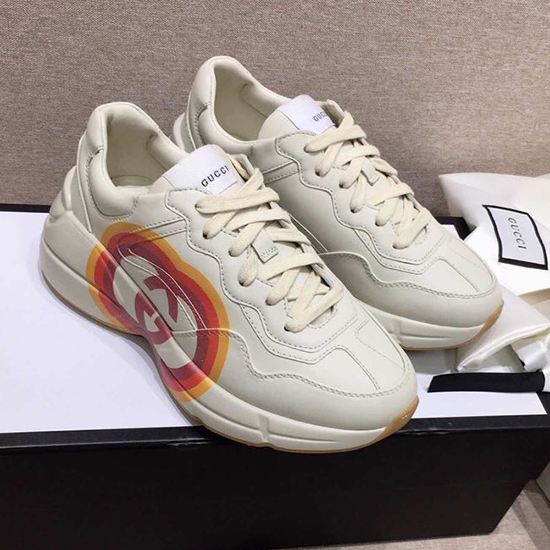 Rhyton Gucci Leather Sneaker GS14081