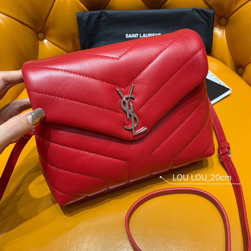 Saint Laurent Loulou Toy Bag Red 467072